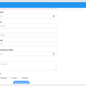 5d Online Banking Script with SMS Alert