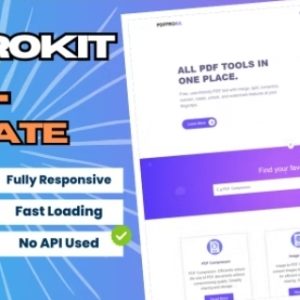 PDFPro Kit - PDF Tools HTML Template Script