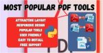 Most Advanced Popular PDF Studio Theme + Tool PHP Script
