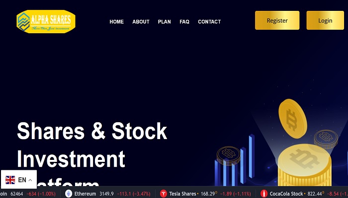 Alpha Shares Investment Script - Asset, Shares, Stock & HYIP